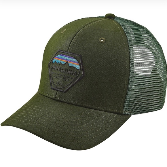 Patagonia Other - Patagonia Fitz Roy Hex Trucker
Hat Glades Green